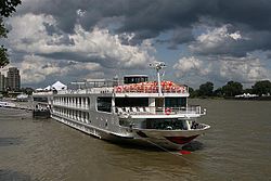 A-Rosa Aqua before her maiden voyage in Cologne