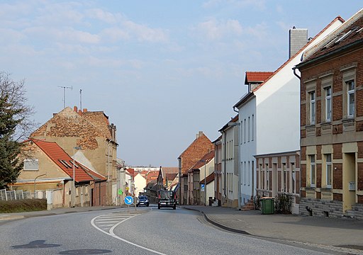 Aschersleben Zollberg von West nach Ost