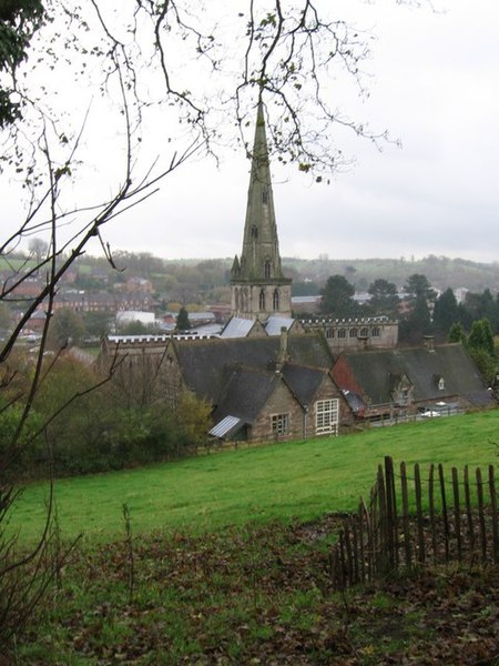 File:Ashbourne - Church from Belle Vue Road - geograph.org.uk - 1579550.jpg