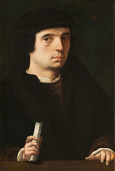 File:Attributed to German School, 16th century - Portrait of a Young Man in Black - RCIN 402741 - Royal Collection.jpg