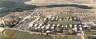 <i>Kaserne</i> German loanword meaning "barracks"