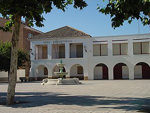 The town hall (ayuntamiento)