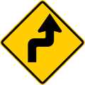 SP-10 Double sharp curve to the right