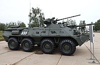 BTR-82A, 2014 Tank Biatlonunda sergilendi