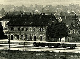 Bahnhof Metzingen 1906