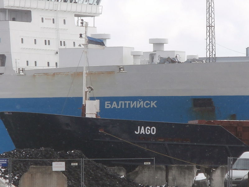 File:Baltiysk and Jago Name Signs Port of Paljassaare Tallinn 22 March 2016.JPG