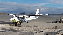 Twin Otter at Barra airport