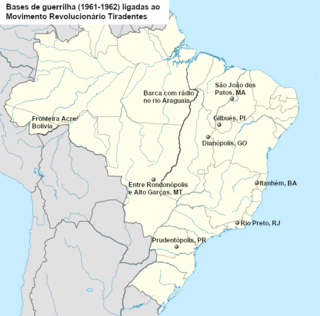 <span class="mw-page-title-main">Tiradentes Revolutionary Movement (1961–1962)</span> Brazilian clandestine political group