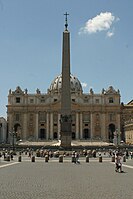 The Vatican Obelisk in Rome