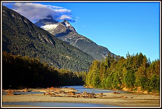 <span class="mw-page-title-main">Nusatsum Mountain</span> Nusatsum named after the supernatural being Nus’qulst, meaning place of jade in Nuxalk