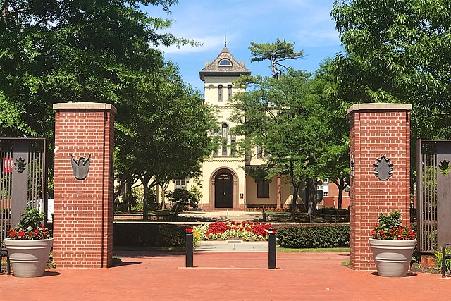 The main campus of Rutgers University, New Jersey's flagship of higher education, in New Brunswick, a center for the sciences, arts, and cultural acti