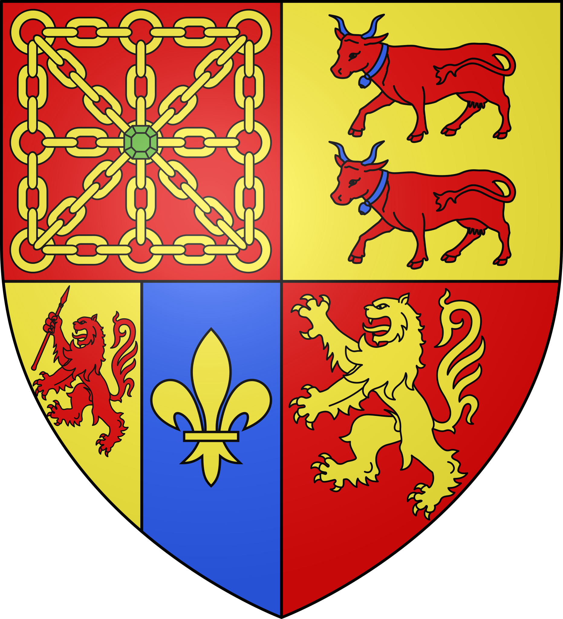 Fichier:Blason département fr Pyrénées-Atlantiques.svg — Wikipédia