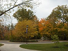 Bluffton University campus. Bluffton University Fall (59193226).jpg
