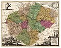 8. Vogtova mapa Čech z roku 1712.[9]