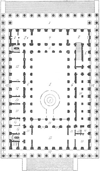 Plan de la Bourse de Paris