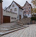 Fußgängertreppe von der Zwingelgasse Auf dem Buck