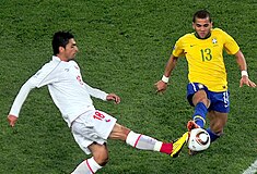 Brazil & Chile match at World Cup 2010-06-28 4.jpg