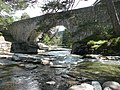 Brücke über das Lui Water ein kurzes Stück vor der Mündung