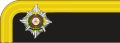1856 to 1871 British Ensign's collar rank insignia