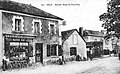 Bruz ː la Rue des Mines de Pont-Péan au début du XXe siècle (carte postale).