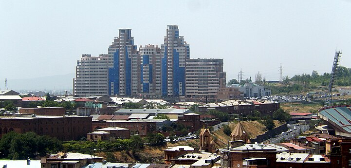 Buildings in Yerevan