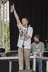 Raper Buka i Skor na festiwalu Ursynalia 2014