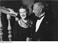 Henny Porten und Oskar Messter, 1935