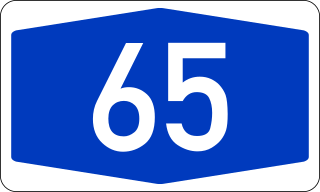 Bundesautobahn 65 federal motorway in Germany