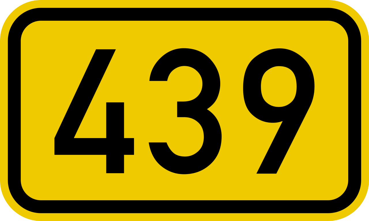 File:Bundesstraße 439 number.svg - Wikipedia