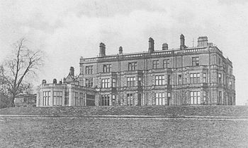 Byrkley Lodge, before demolition in 1952 Byrkley Lodge Staffordshire.jpg