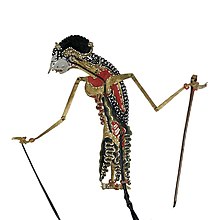 Javanese stick-puppet of Satyavati