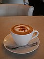 Cappuccino in cafe of yuen long.jpg