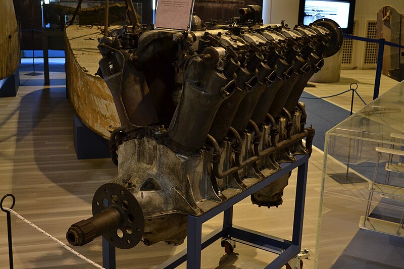 File:Caproni Ca.60 Liberty engine.JPG