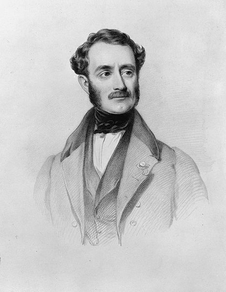 1840 portrait of Captain Joseph Thomas
