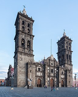 Puebla Cathedral Roman Catholic cathedral of Puebla, Mexico