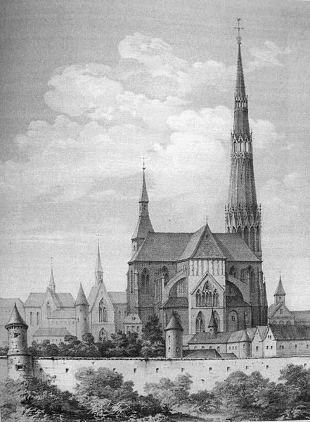 File:Cathédrale avant 1668 incendie gravure.jpg