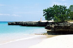 Plaża na Cayo Saetía