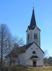 Saint Thomas's Church Cesnjica pri Kropi - church.jpg