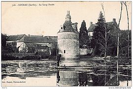 Le Loup Pendu şatosu, yaklaşık. 1900