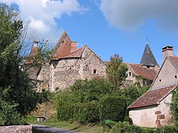 Skyline of Châtelperron