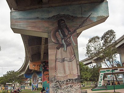 Murals in Chicano Park Chicano Park Mural.JPG