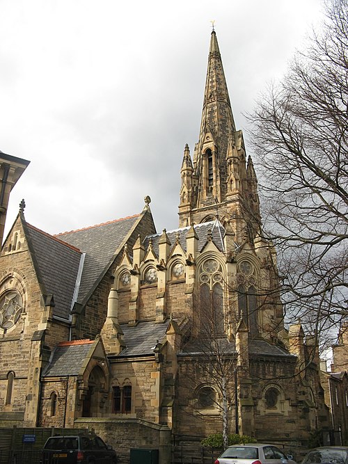 Christ Church Episcopal, Morningside (1875-78), Blanc's first competition-winning design