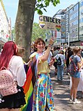 Thumbnail for File:Christopher Street Day Karlsruhe 03 June 2023 - 160.jpg