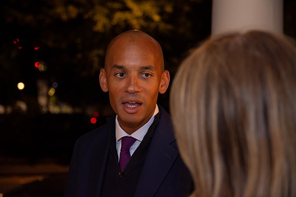 Umunna campaigning as a Liberal Democrat in Pimlico, Cities of London and Westminster at the 2019 general election