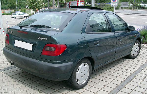 Pre facelift rear