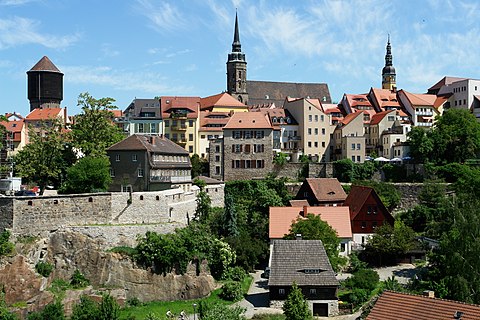 Германий. Город Баутцен Германия. Саксония Баутцен. Бауцен город в Германии. Баутцен достопримечательности.