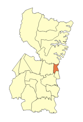 Kaart van Ciudad del Este