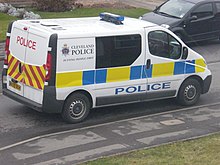 Cleveland Police Vauxhall Vivaro pictured in 2011 Cleveland Police Vauxhall Vivaro.jpg