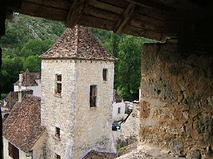 Vista da torre do sino da Casa dos Templários