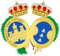 Escudo de la provincia de Huelva.